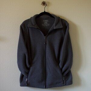 LL Bean Women’s Fleece Sweater Full-Zip Jacket